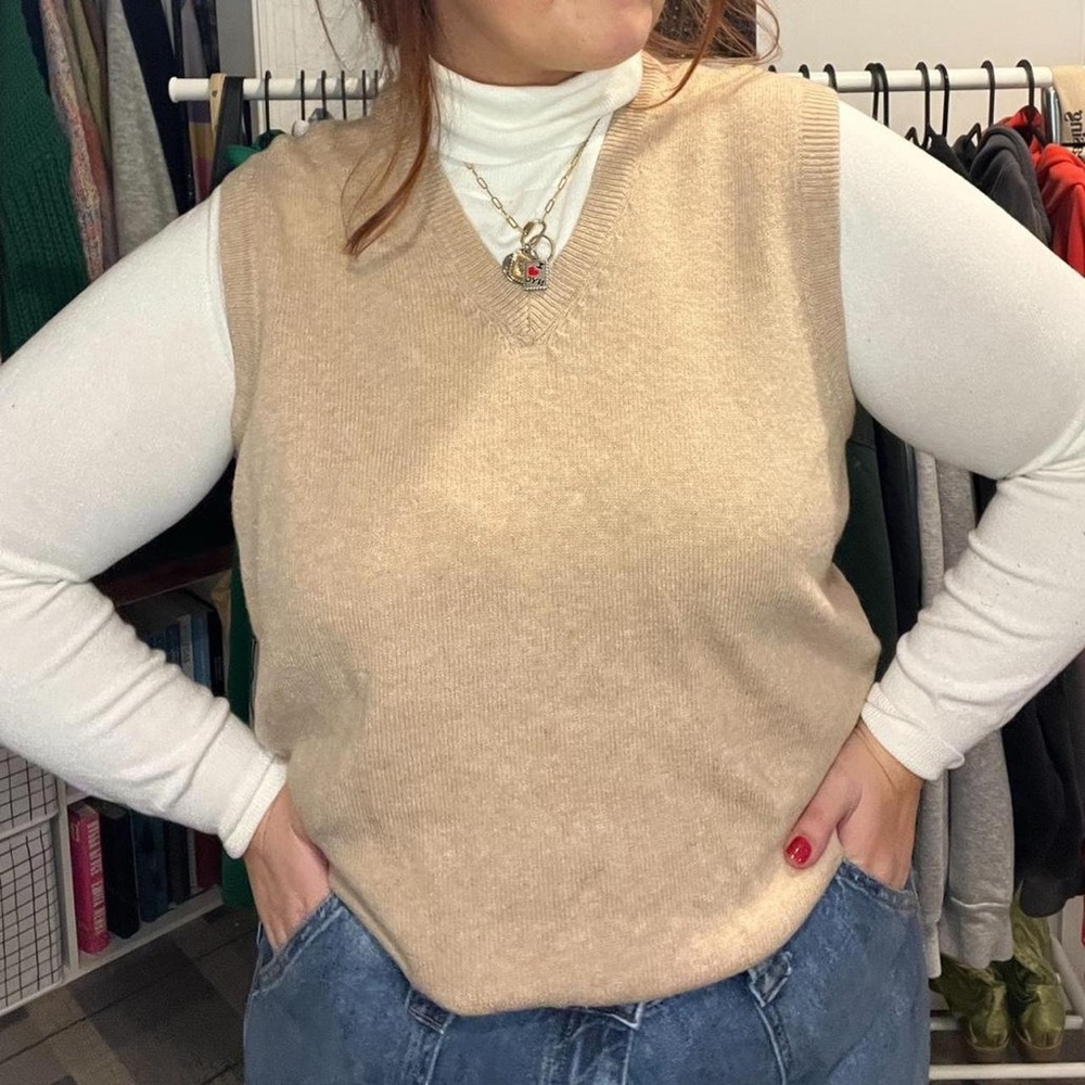 thrifted sweater vest